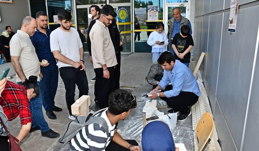 Şanlıurfa Taş İşçiliği Sanatı Gelecek Nesillere Aktarılıyor