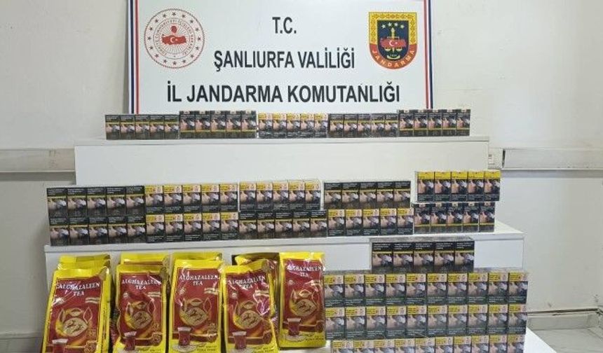 Şanlıurfa’da Kaçak Tütün Operasyonu: Binlerce Ürün Ele Geçirildi