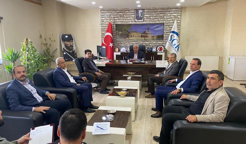 İnsan Hakları Kurulundan SGK’ya Ziyaret