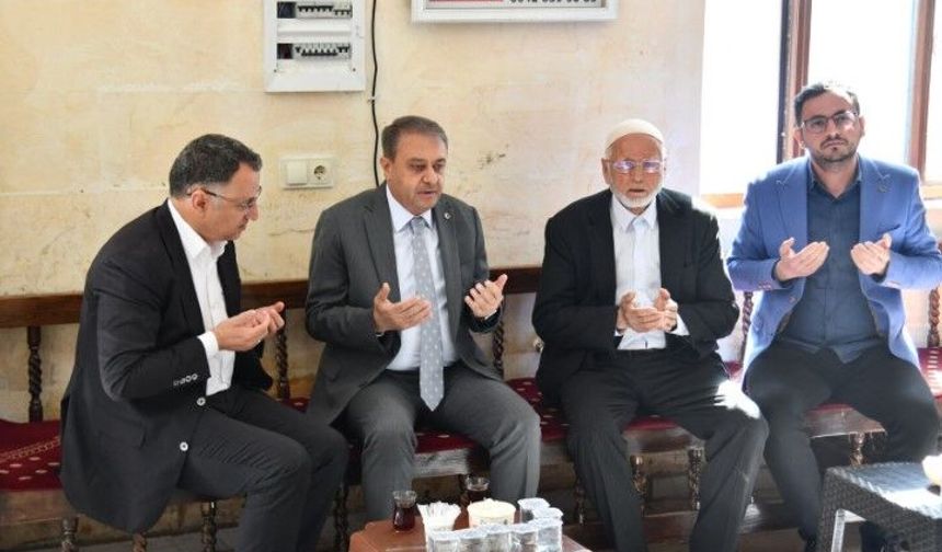 Vali Hasan Şıldak’tan Kaçar Ailesine Taziye Ziyareti