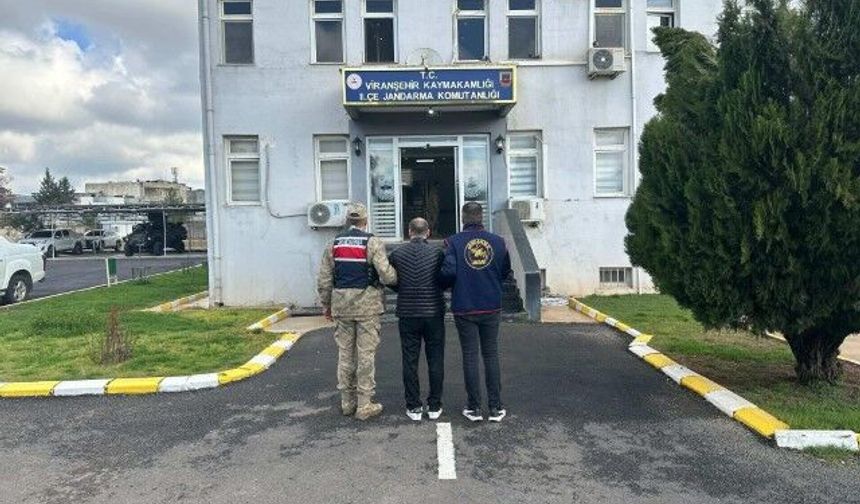 Şanlıurfa’da Hakkında 15 Yıl 10 Ay Hapis Cezası Bulunan Şahıs Yakalandı