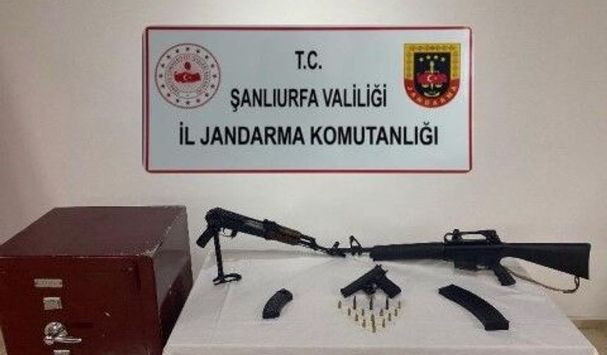 Şanlıurfa’da Yasa Dışı Silah Operasyonu: Çok Sayıda Silah Ele Geçirildi