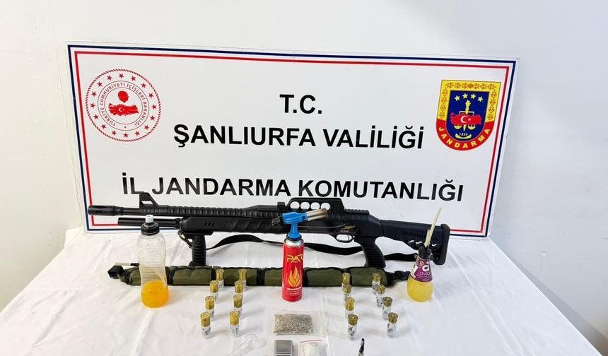 Şanlıurfa’nın ilçesinde uyuşturucu operasyonu 1 gözaltı