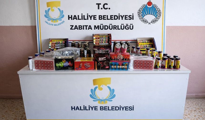 Şanlıurfa'da Kırtasiyede Patlayıcı Maddeler Ele Geçirildi