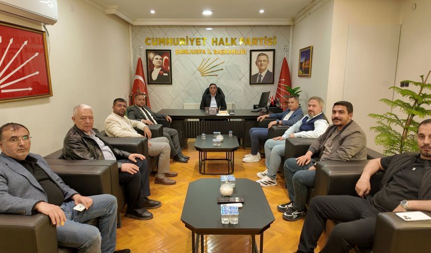 YSEN Şanlıurfa Yönetiminden CHP İl Başkanı Karadağ’a Ziyaret