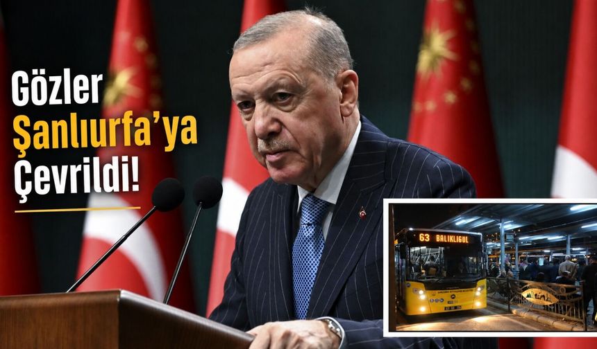 Şanlıurfa’da Gözler Büyükşehir Belediyesi’nde