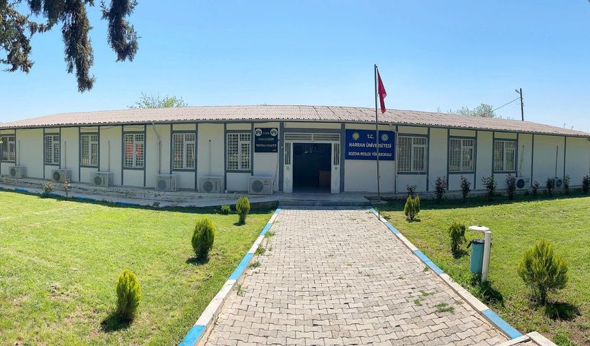 Şanlıurfa’da Bir İlk: Karbon Yönetimi Teknikerliği Programı Açılıyor