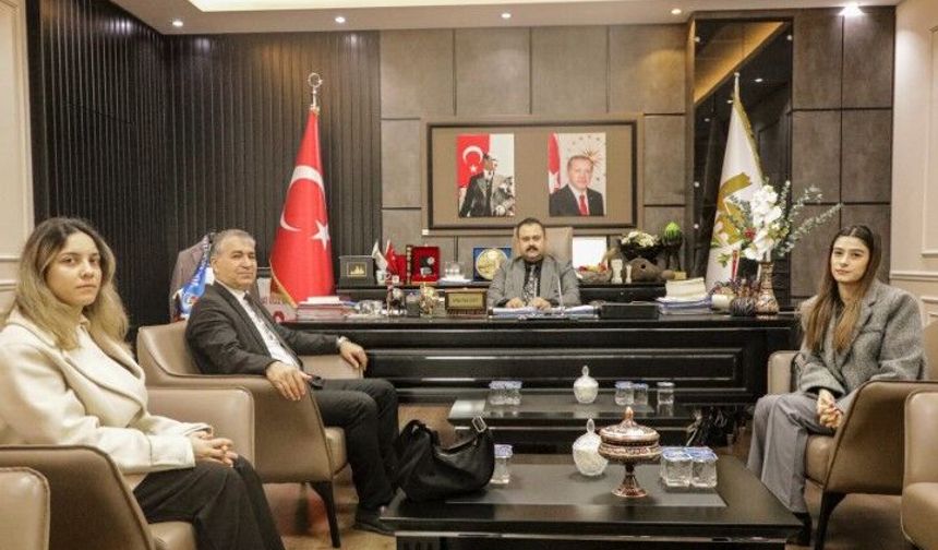 Yeşilay Heyetinden Viranşehir Belediyesi’ne Ziyaret!