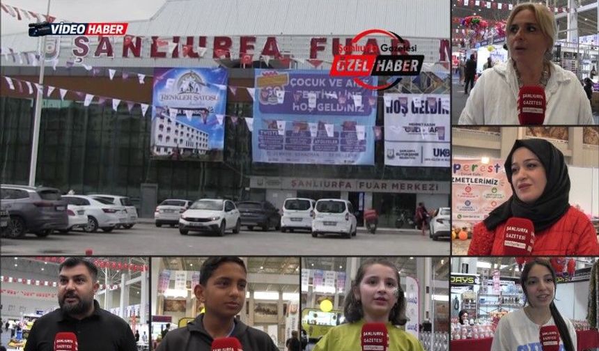 Şanlıurfa’daki “Aile ve Çocuk Festivali” Yoğun İlgi Görüyor