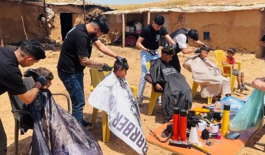 Şanlıurfalı berber gönülleri fethetti
