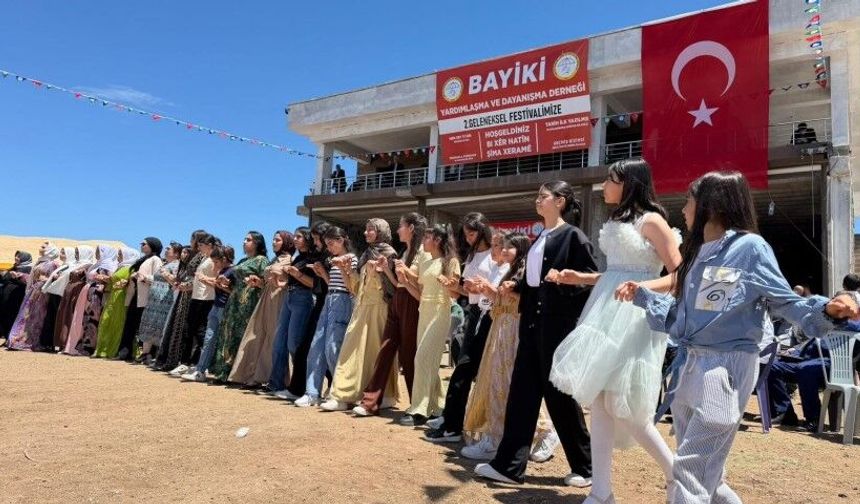 Siverekliler Bayiki Kültür ve Sanat Festivali'nde buluştu