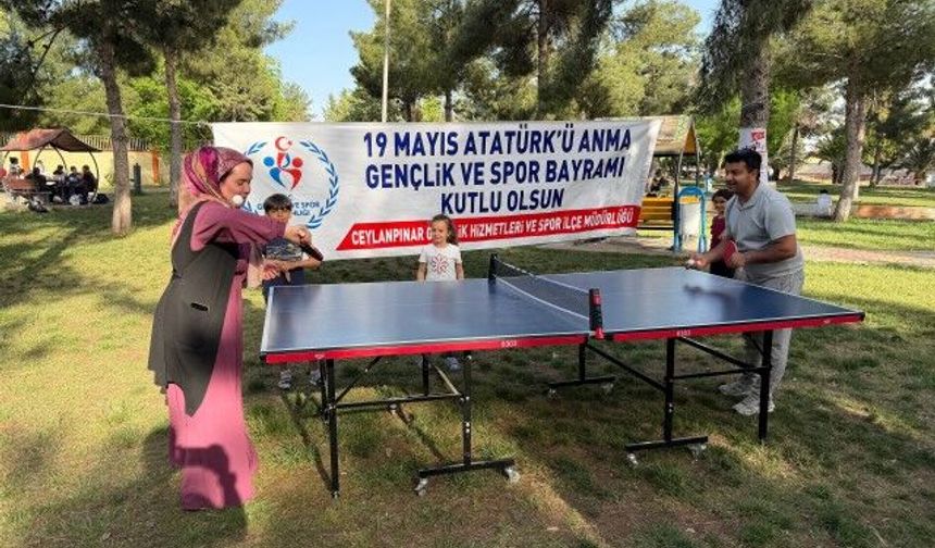 Şanlıurfa’da 19 Mayıs Coşkusu Masa Tenisiyle Yaşandı!