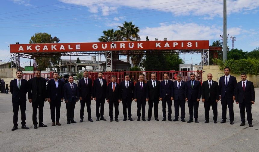 Şanlıurfa Heyeti Suriye'ye gitti