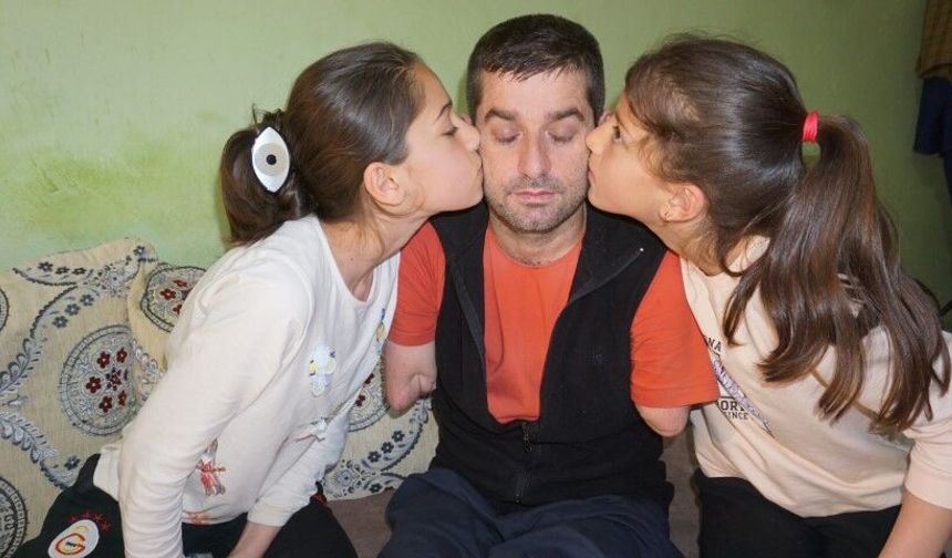 Viranşehirli babaya Gaziantepli Şahin’den destek: Ayaklarını kullanabilecek