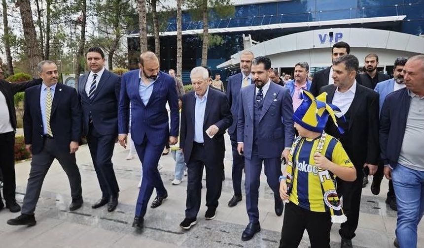 Aziz Yıldırım Şanlıurfa'ya geldi