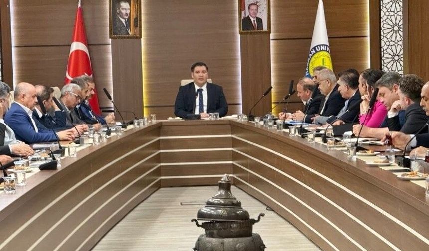 Harran Üniversitesi’nde İdari Koordinasyon Toplantısı Gerçekleştirildi