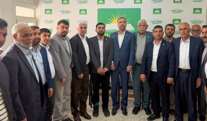 HÜDA PAR Suruç’ta Yunus Fidan Yeniden İlçe Başkanı Seçildi