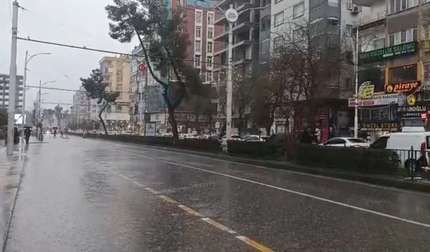 Şanlıurfa’da Pazar Günü Kuvvetli Sağanak Uyarısı