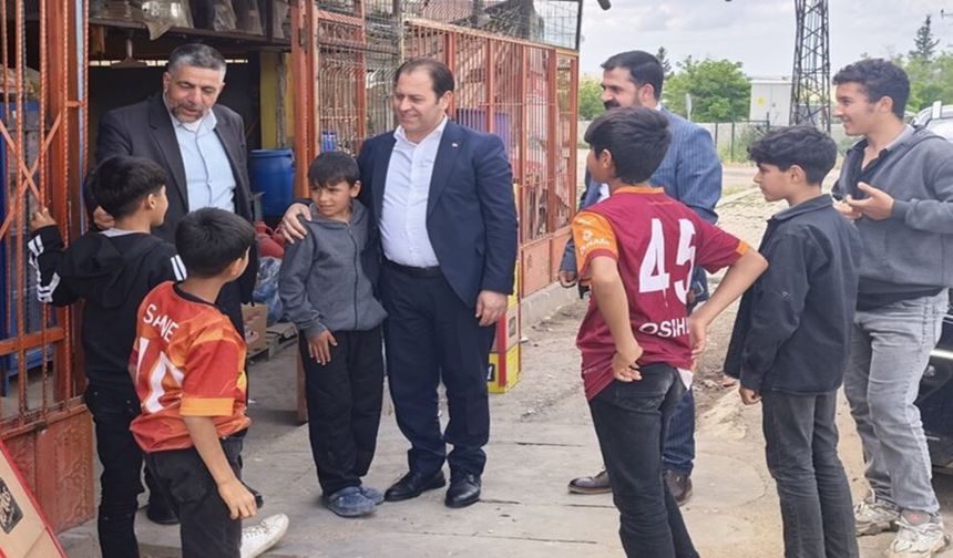 AK Parti Heyeti Gölcük Mahallesi’nde Vatandaşlarla Buluştu!