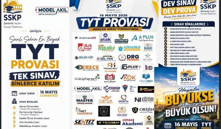 Şanlıurfa Seçkin Kurslar Platformu TYT öğrencilerine ücretsiz sınav