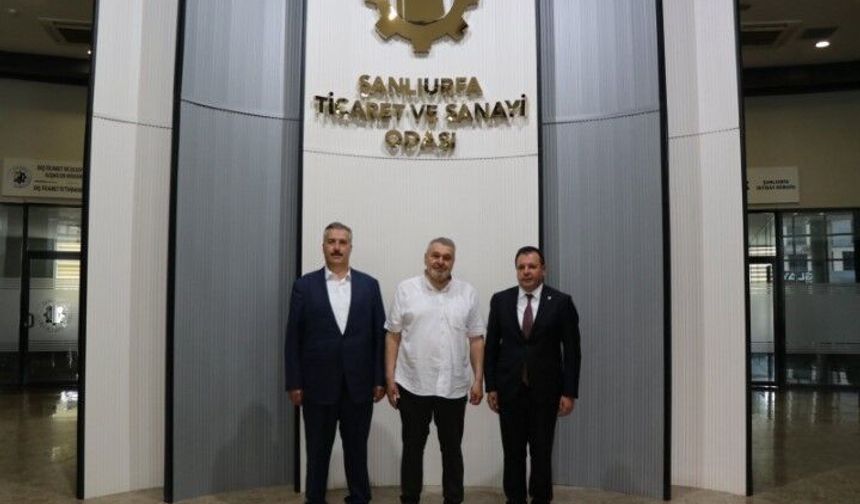 Rakka Ticaret ve Sanayi Odası’ndan Şanlıurfa Ticaret ve Sanayi Odası’na Bayram Ziyareti
