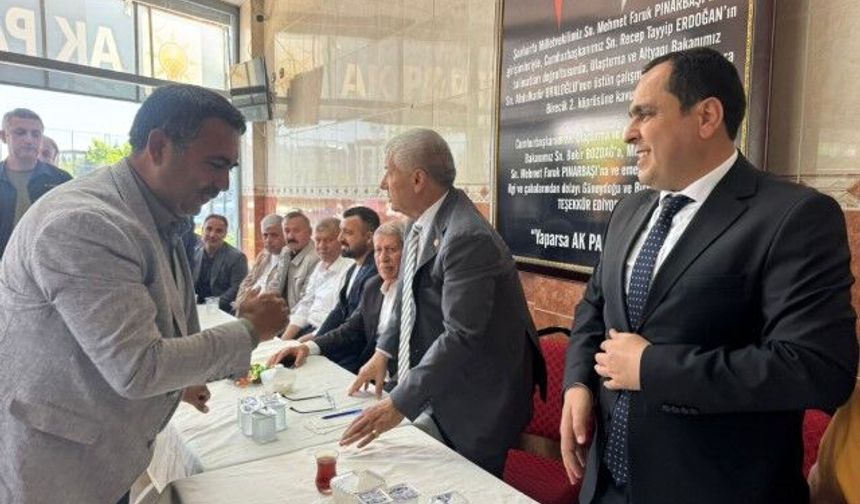 Şanlıurfa Milletvekili Pınarbaşı Bireciklilerle Bayramlaştı