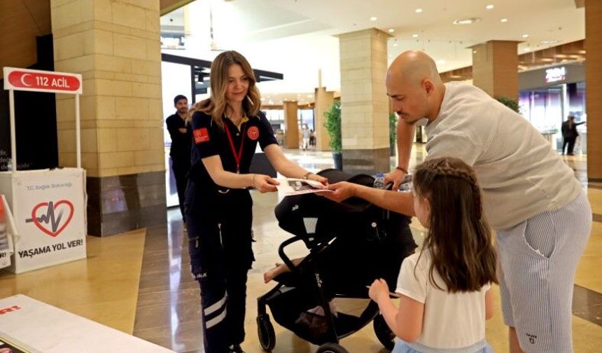 Şanlıurfa’da Ambulans Geçişi İçin Farkındalık Çalışması