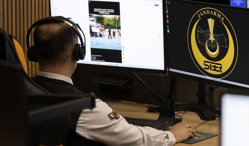Jandarma "siber devriye" ile aktif rol alıyor