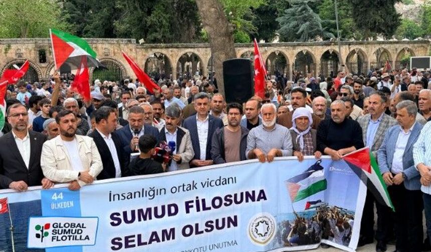 Şanlıurfa STK’larından Filistin’e Destek Mitingi