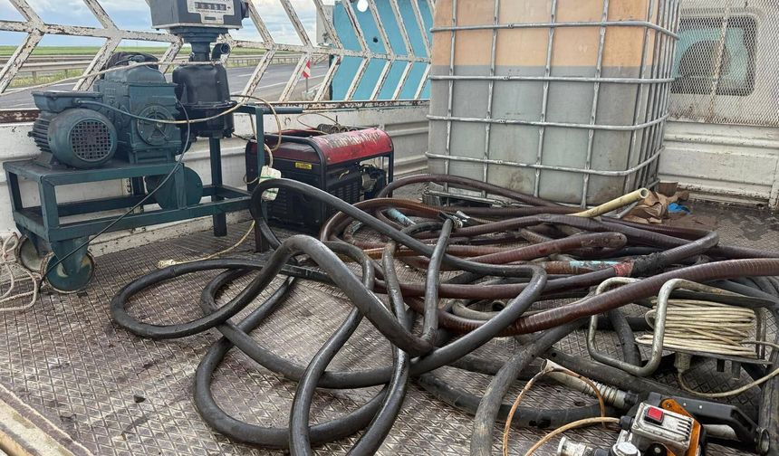 Şanlıurfa’da kaçak akaryakıt operasyonu 635 litre ele geçirildi