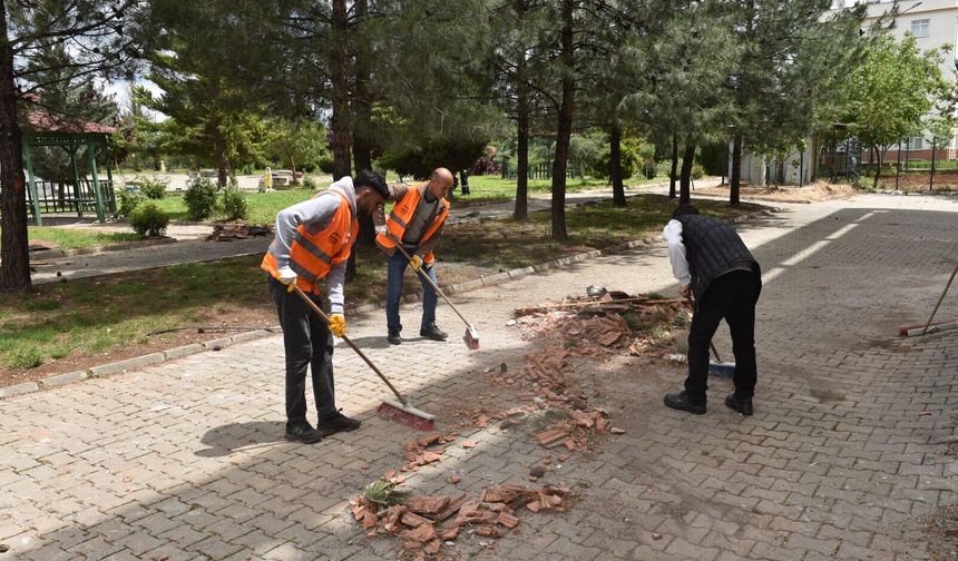 Siverek Belediyesi’nden Viranşehir’e Fırtına Sonrası Destek