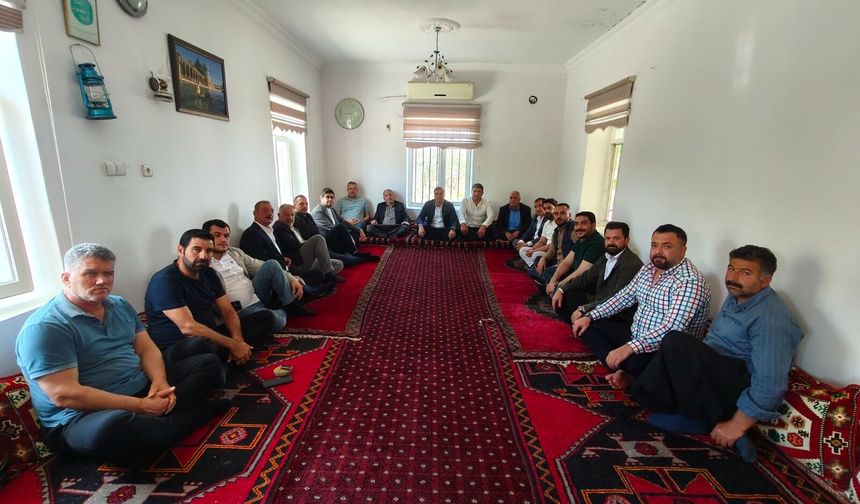 CHP Şanlıurfa İl Başkanı Karadağ’dan Uğurlu Köyü Ziyareti