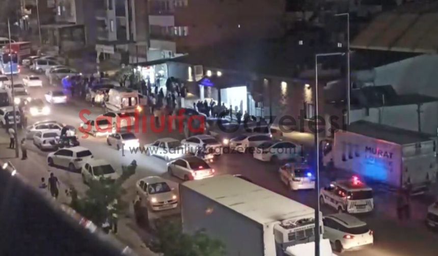 Şanlıurfa’da Düğün Salonunda Kavga Çıktı