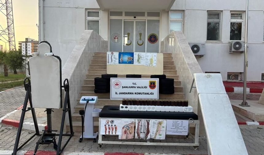 Akçakale Jandarma duyurdu: Sahte doktora operasyon!