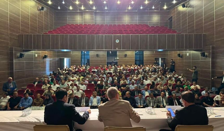 Şanlıurfalı yöneticiler o ilçe için tek masada buluştu