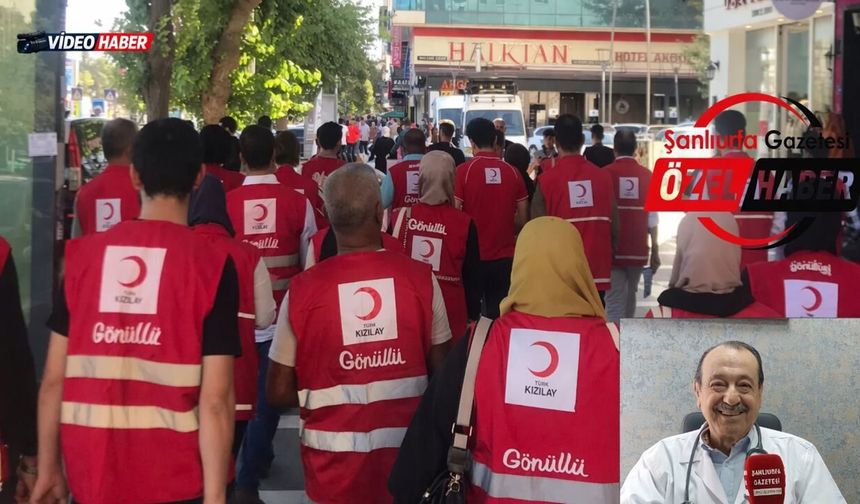 Şanlıurfa Kızılay Başarısı: 81 İl Arasında Türkiye 4.’lüğü
