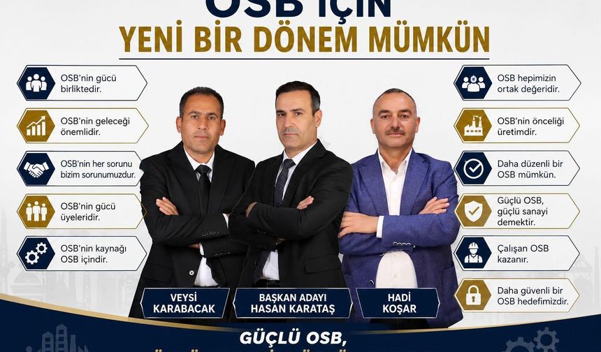 Hasan Karataş’tan Seçim Öncesi Birlik ve Sağduyu Çağrısı