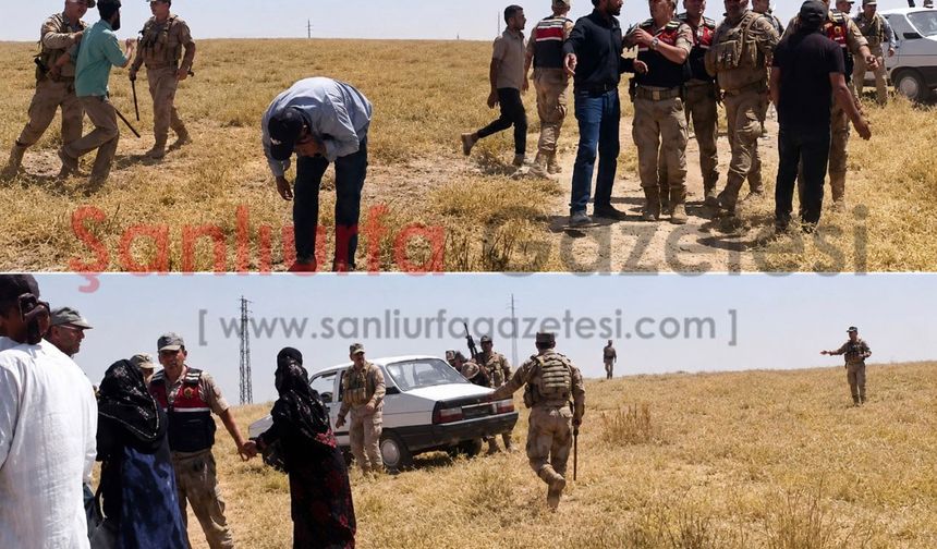 Şanlıurfa’da Husumetli Aileler Hasat İçin Karşı Karşıya Geldi: Jandarma Müdahale Etti