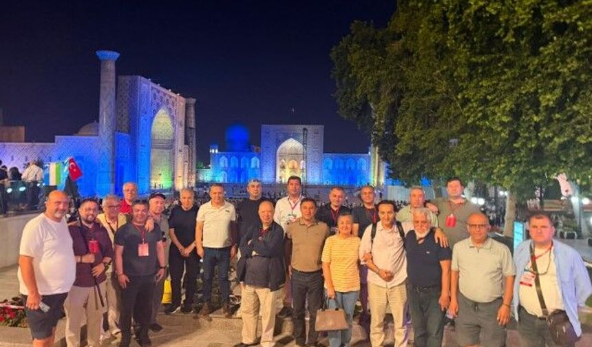 KGK üyesi Türk gazeteciler Ata yurdu Özbekistan’ı keşfettiler
