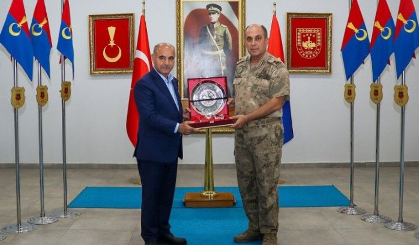 Mehmet Aktaş’tan Şanlıurfa İl Jandarma Komutanlığı’na Ziyaret