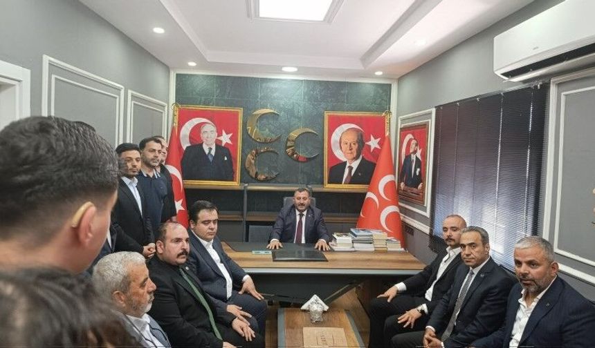 MHP Şanlıurfa İl Başkanlığı'nda Görev Değişimi: Osman Mutlu Görevi Devraldı