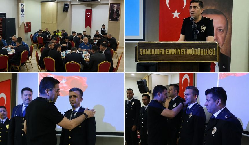 Şanlıurfa Emniyetinin gurur gecesi: “Harran Ovasındaki güvenin kahramanı sizlersiniz”
