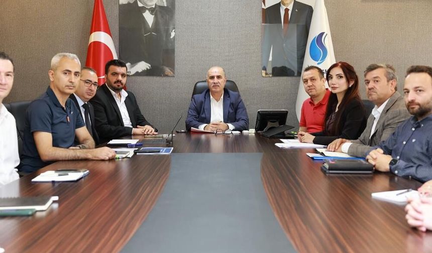 ŞUSKİ’de Altyapı Yatırımları Toplantısı