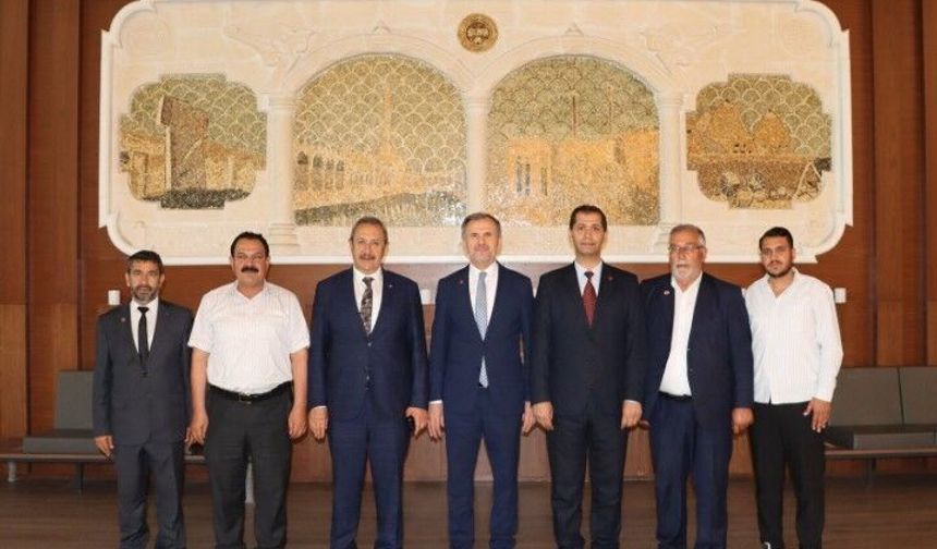 Saadet Partisi Heyetinden Şanlıurfa Ticaret Borsası’na Ziyaret