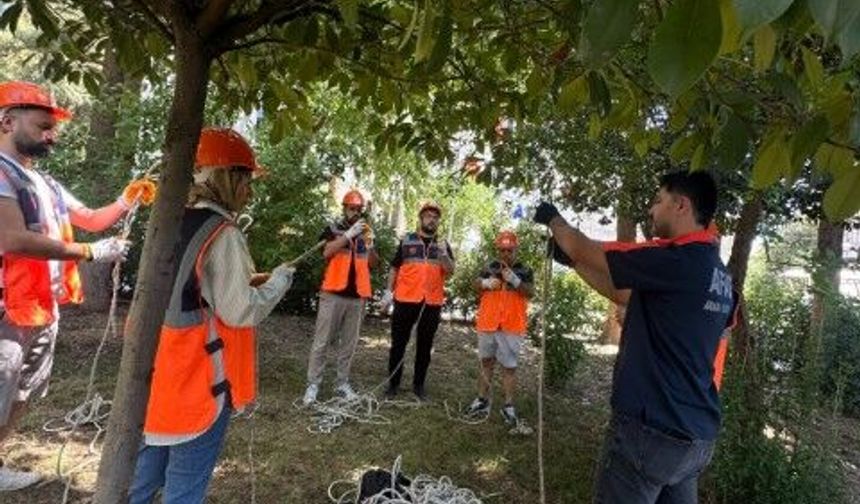 Şanlıurfa’da Destek AFAD Gönüllü Eğitimleri Sürüyor
