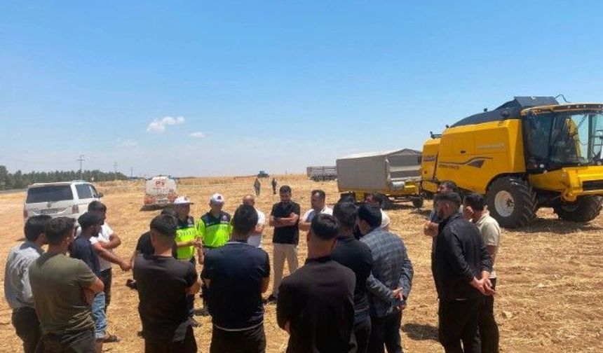 Şanlıurfa’da Jandarmadan Hasat Sezonu İçin Trafik Güvenliği Denetimi