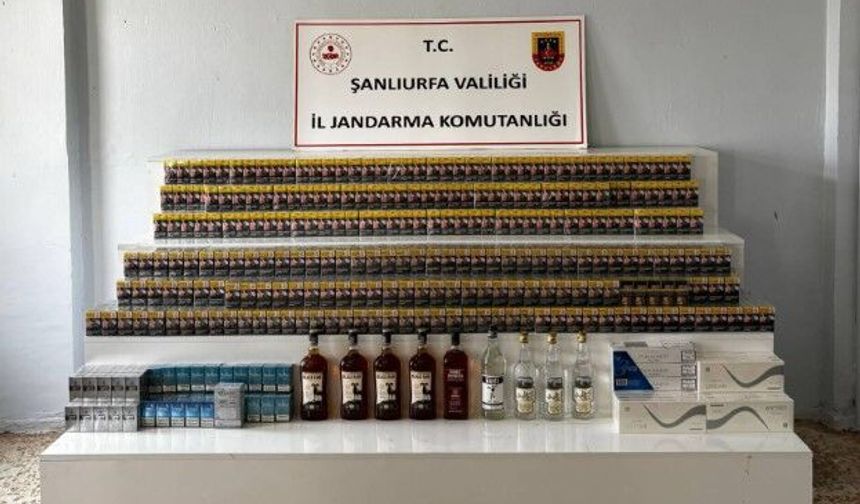 Şanlıurfa'da Kaçak Tütün ve Alkole Geçit Yok: 14 Şüpheli Hakkında İşlem Başlatıldı