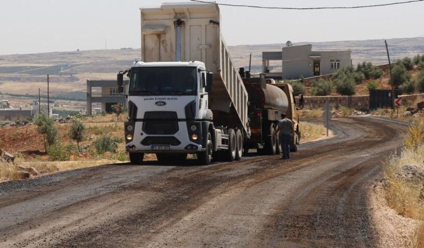 Şanlıurfa’da Kırsal Mahallelere Dev Yol Yatırımı!