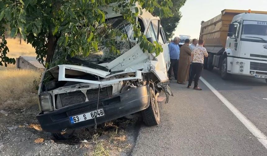 Şanlıurfa-Suruç kara yolunda zincirleme trafik kazası: 4 yaralı