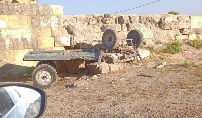 Şanlıurfa’da Görenleri Şaşkına Çeviren Kaza